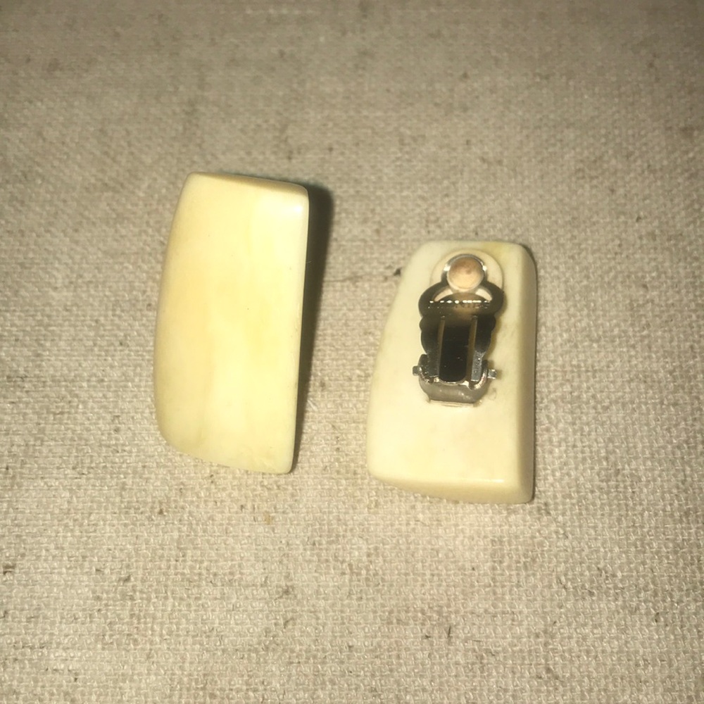 Wooden Snap Earrings